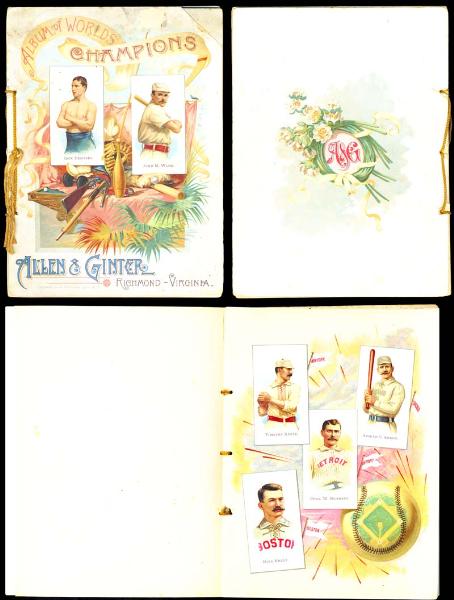 1888 Allen & Ginter Album of World Champions 