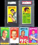 1965 Topps Football Complete Set with 2 Graded