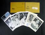 Lot of 9 1950s-1960s Team-Issue and Hall of Fame Picture Packs 