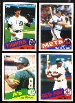 1985 Topps Mini Test Issue Group of 37 with Stars