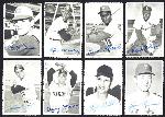 1969 Topps Baseball Deckle Edge Group of 47 Asst. with Stars and HOFers 