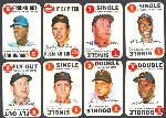 1968 Topps Baseball Game Complete Set of 33