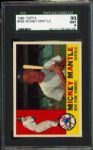 1960 Topps #350 Mickey Mantle SGC 96 MINT 9