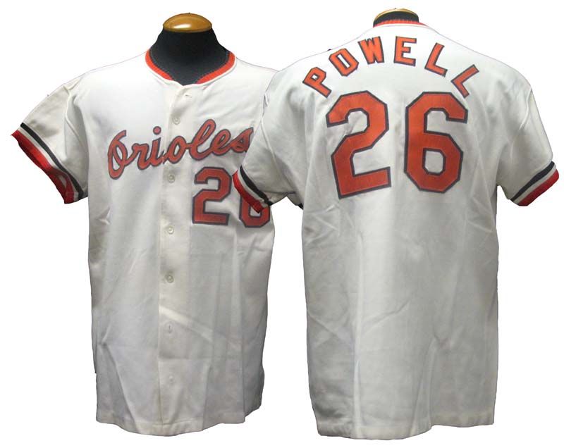 Lot Detail - 1960s-70s Boog Powell Baltimore Orioles Game-Used Jersey