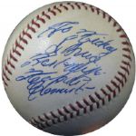 Spectacular Early Career Roberto Clemente Single-Signed ONL (Giles) Ball PSA/DNA 9 MINT