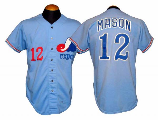 1979-80 Jim Mason Montreal Expos Game-Used Road Jersey and Pants