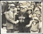 Babe Ruth and Christy Walsh Type 1 Photograph