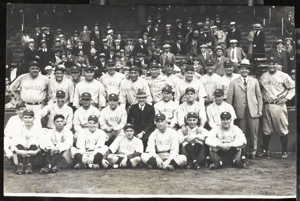 1928 Type 1 Yankees Team Photograph
