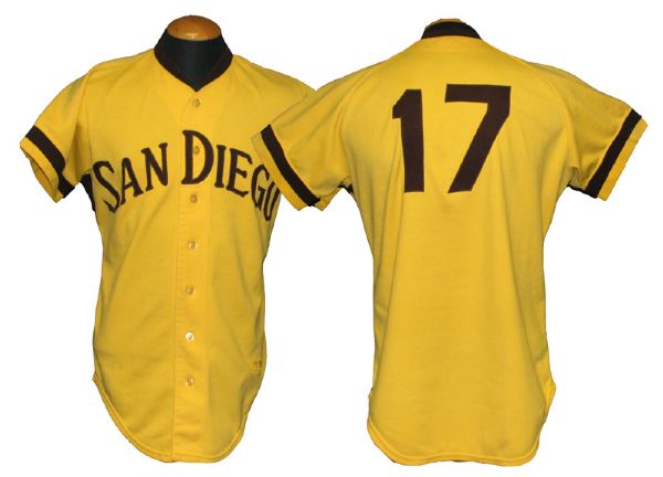1973 Nate Colbert San Diego Padres Game-Used Road Jersey