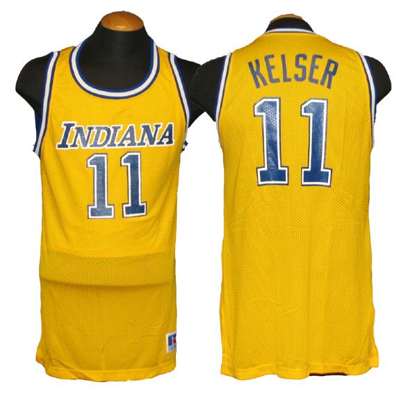 1984-85 Greg Kelser Indiana Pacers Game-Used Jersey 