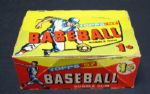 1957 Topps Baseball 1 Cent Display Box
