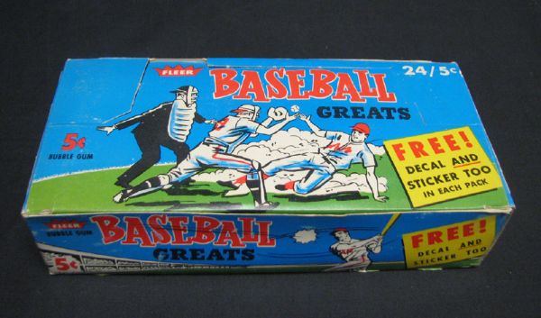 1961 Fleer Baseball 5 Cent Display Box
