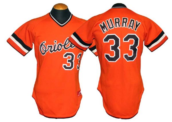 1970s-80s Eddie Murray Baltimore Orioles Game-Used Alternate Jersey
