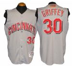 2001 Ken Griffey Jr. Cincinnati Reds Game-Used Jersey