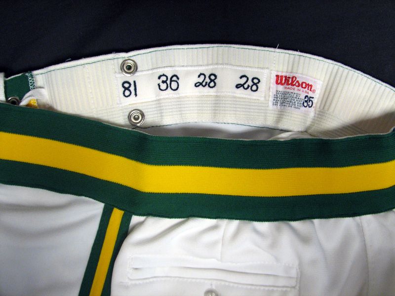 Lot Detail - 1991 Rickey Henderson Oakland A's Game-Used Home Jersey