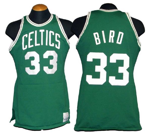 1981-82 Larry Bird Boston Celtics Game-Used Home Jersey