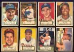 1952 Topps Starter Set of 176 Different with Stars and HOFers