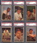 1953 Bowman Color Group of (90) Different with Stars and HOFers UPDATED