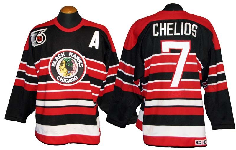 1993-94 Chris Chelios NHL All Star Game Worn Jersey – “1994 MSG