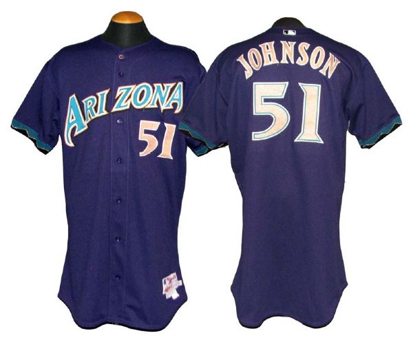 2001 Randy Johnson Arizona Diamondbacks Game-Used Jersey