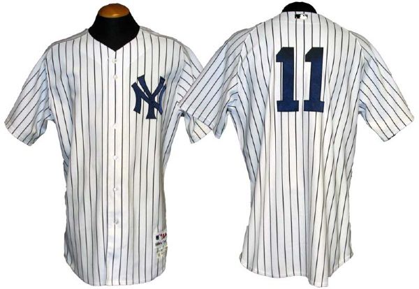 2011 Brett Gardner New York Yankees Game-Used Jersey