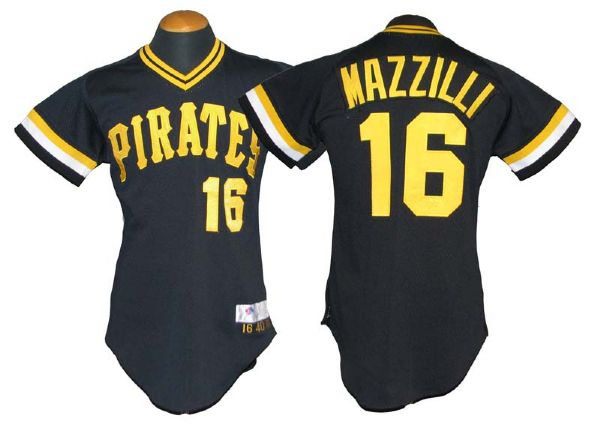 1984 Lee Mazzilli Pittsburgh Pirates Game-Used Jersey