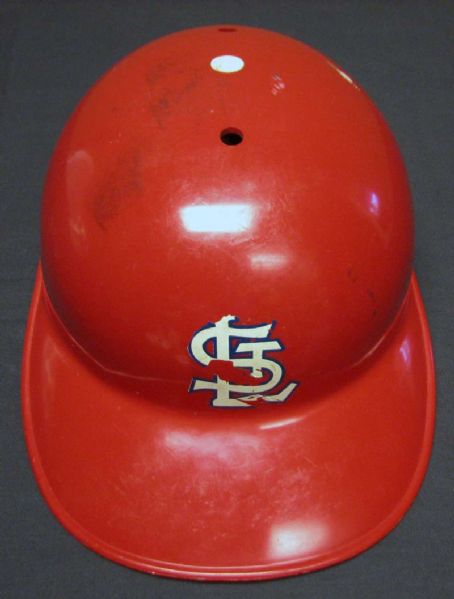1970s Ted Simmons St. Louis Cardinals Game-Used Batting/Catching Helmet