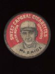 1909-12 Sweet Caporal Domino Discs George McBride