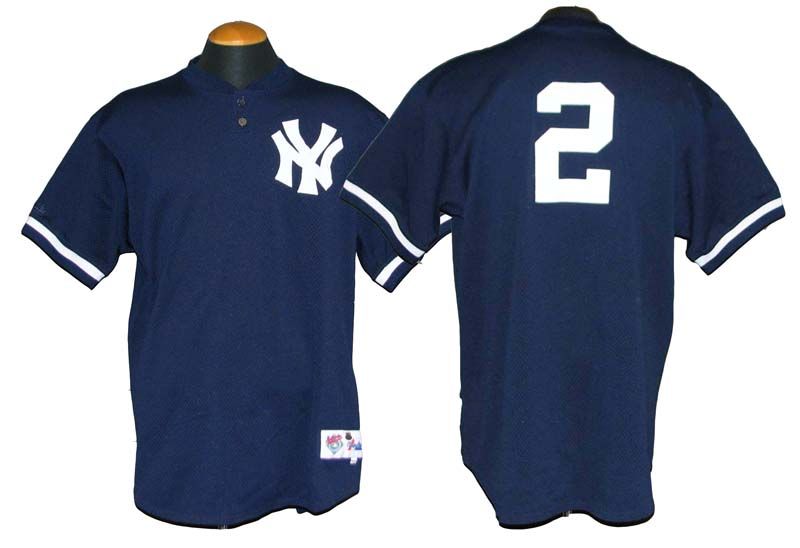 Lot Detail - 1999 Derek Jeter New York Yankees Game-Used Spring Training  Jersey