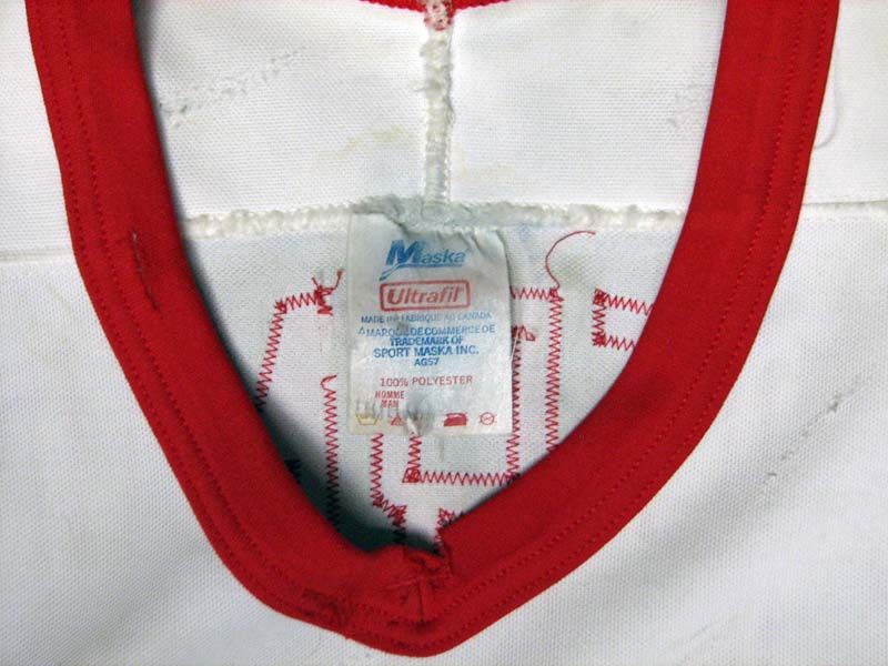 Lot Detail - 1980s-Early 1990s Steve Yzerman Detroit Red Wings Game-Used  Jersey