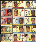 1955 Topps Baseball Partial Set with Hall of Famers & High Numbers
