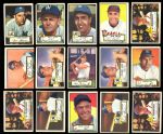 1952 Topps Group of (87) Assorted with Stars and HOFers