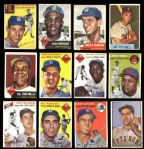 1950s Topps and Bowman Group of (290) with Stars and HOFers