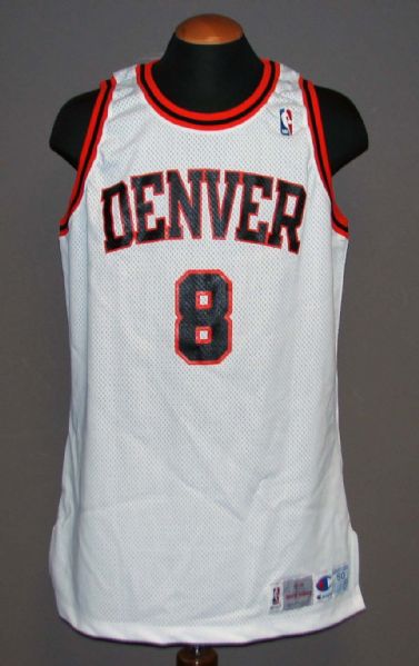 1993-94 Brian Williams (Bison Dele) Denver Nuggets Game-Used Throwback Jersey