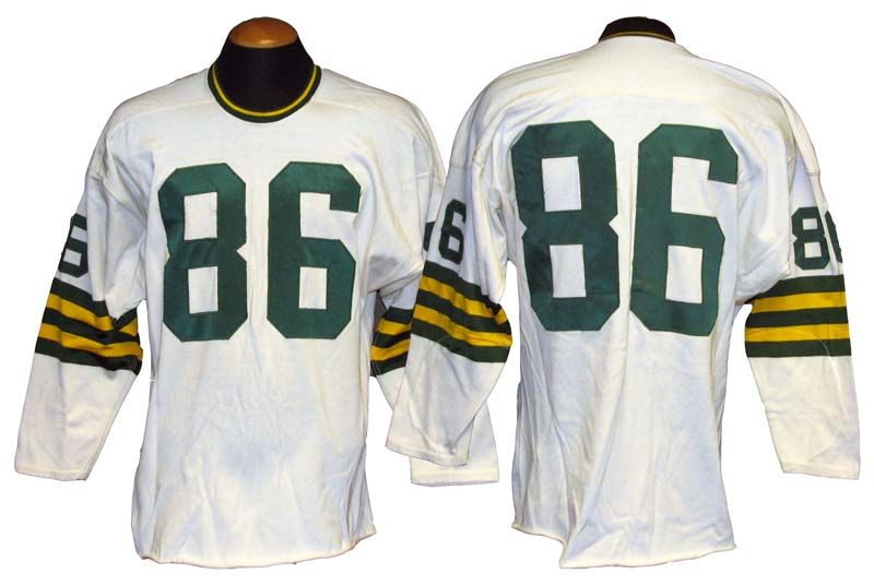 Image result for 1960s packers jersey auction