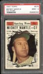 1961 Topps #578 Mickey Mantle All Star PSA 9 MINT