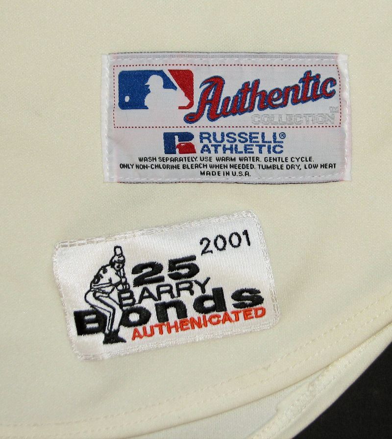 Barry Bonds Jersey - San Francisco Giants 2001 Throwback MLB Baseball Jersey
