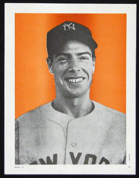 1947 Sport Magazine Premium Joe DiMaggio