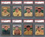 Exceedingly Scarce 1933 George C. Miller Complete Set Completely PSA Graded- One Of The Finest Complete Sets In The Hobby