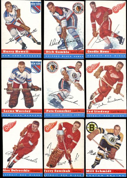 1954 Topps Hockey Complete Set