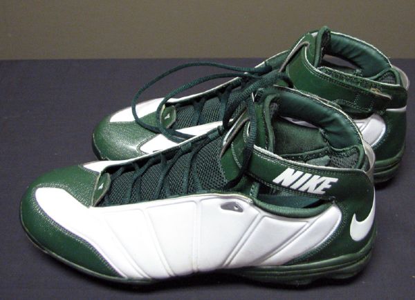 Aaron Rodgers Green Bay Packers Game-Used Cleats