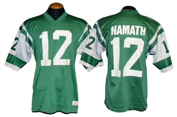 1973-75 Joe Namath New York Jets Game-Used Jersey