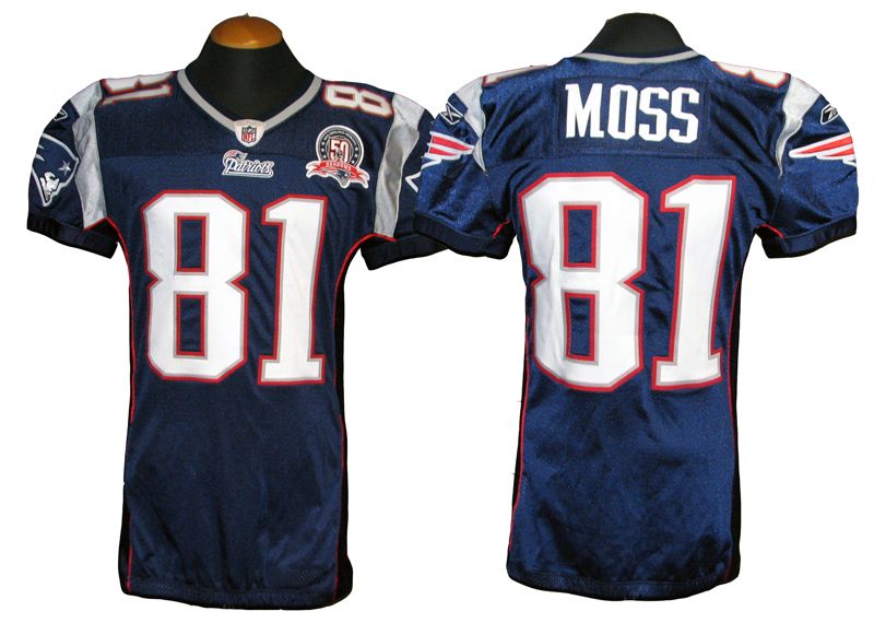 Lot Detail - 2009 Randy Moss New England Patriots Game-Used Jersey