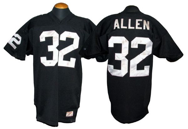 1980s-90s Marcus Allen Los Angeles Raiders Game-Used Jersey