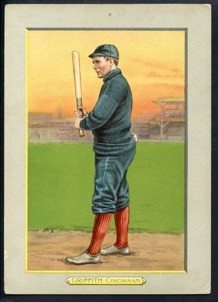 1911 T3 Turkey Red #17 Clark Griffith