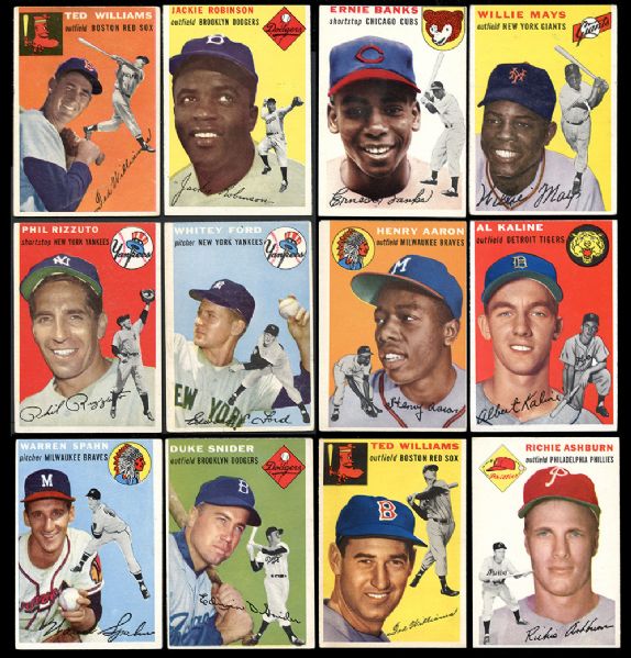 1954 Topps Complete Set 