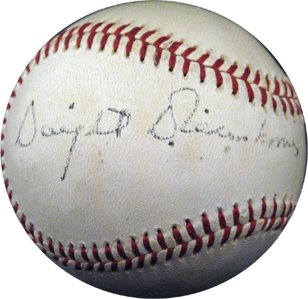 Spectacular Dwight D. Eisenhower Single-Signed OAL (Cronin) Ball