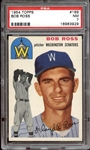 1954 Topps #189 Bob Ross PSA 7 NM