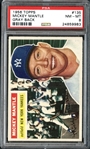 1956 Topps #135 Mickey Mantle PSA 8 NM/MT