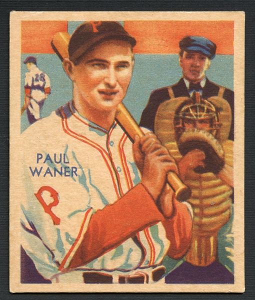 1934-36 Diamond Stars #83 Paul Waner